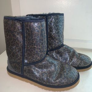 Ugg Classic short sequin boots